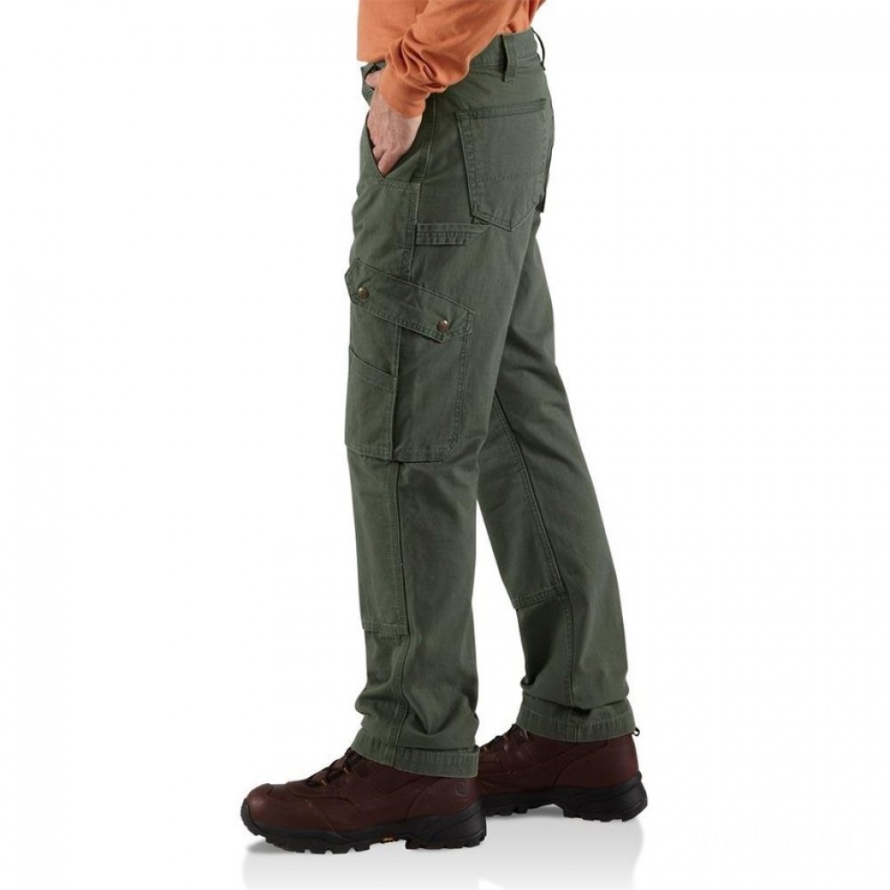 Carhartt B342 - Cotton Ripstop Relaxed Fit Cargo Pant - Dark Coffee